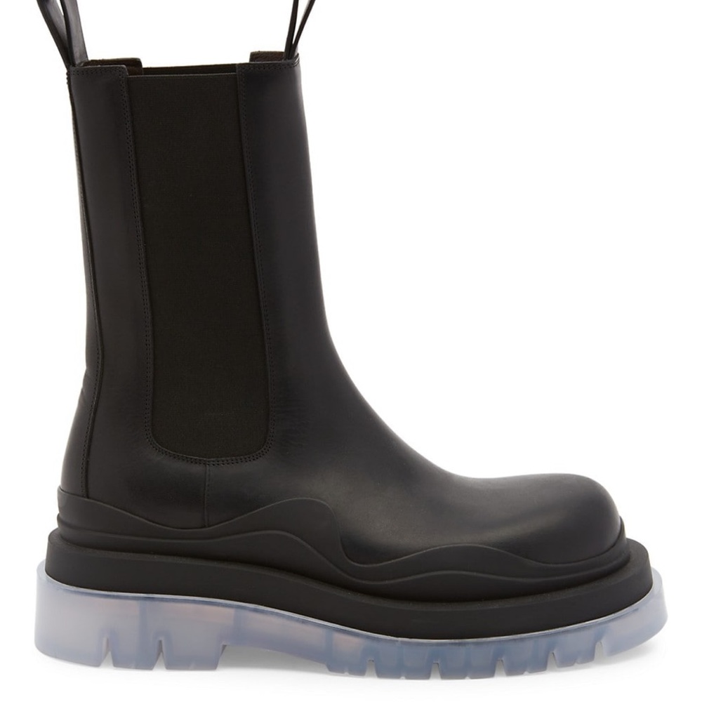 Bottega Veneta Tire Lug Sole Chelsea Boots